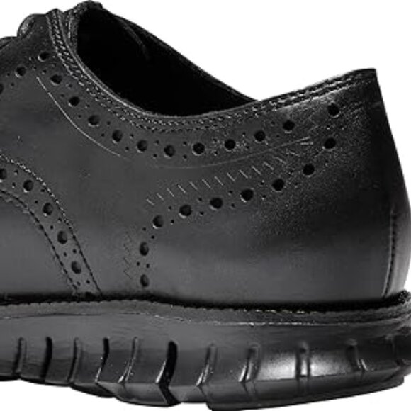 Cole Haan Men\'s ZeroGrand Wingtip Oxford Black Style SZ 10.5